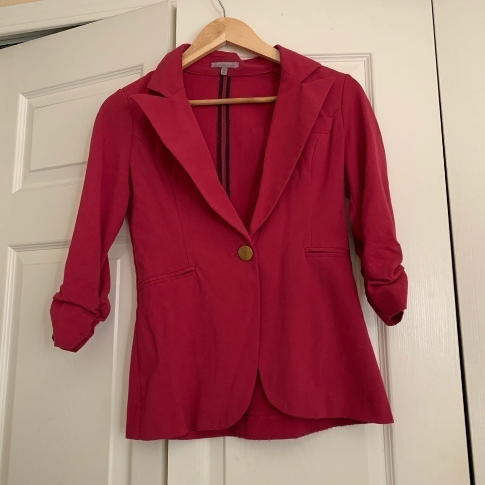 Pink blazer